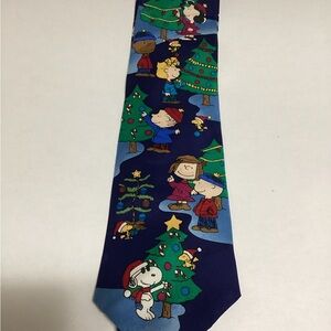 Mens Christmas tie, Peanuts